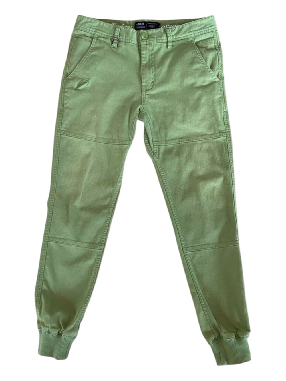Publish Slim Fit Olive Green Jogger Pants Streetwear Casual Size W Large size 32